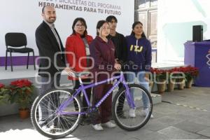 TLAXCALA . ENTREGA BICICLETAS