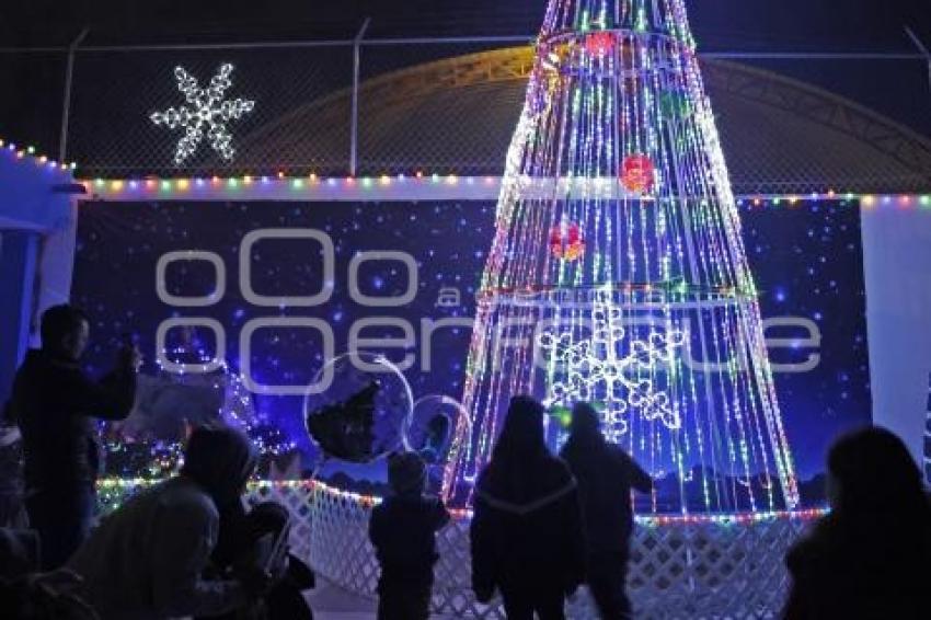 SAN ANDRÉS CHOLULA . ÁRBOL NAVIDEÑO