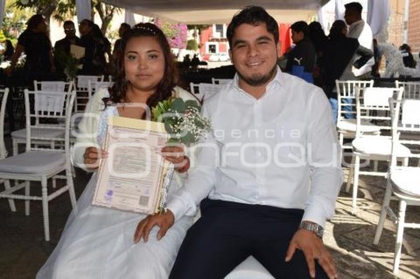 ATLIXCO . BODA COMUNITARIA