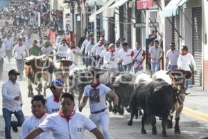 TLAXCALA . ENCIERRO DE TOROS