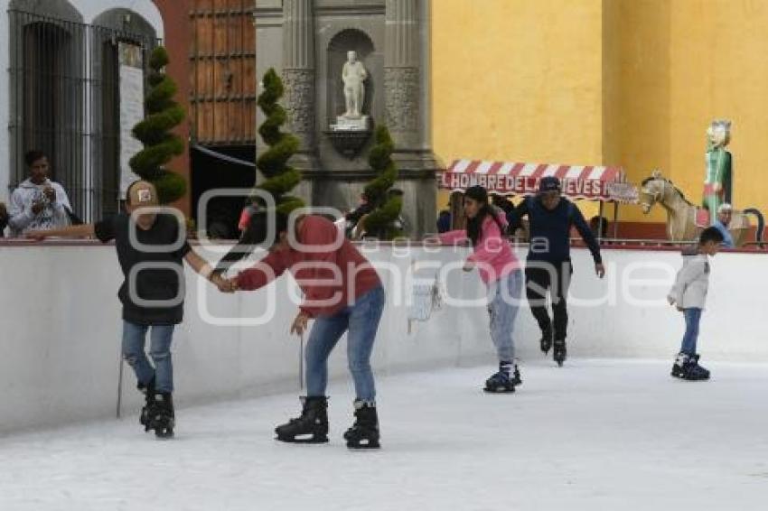 TLAXCALA . PISTA DE HIELO