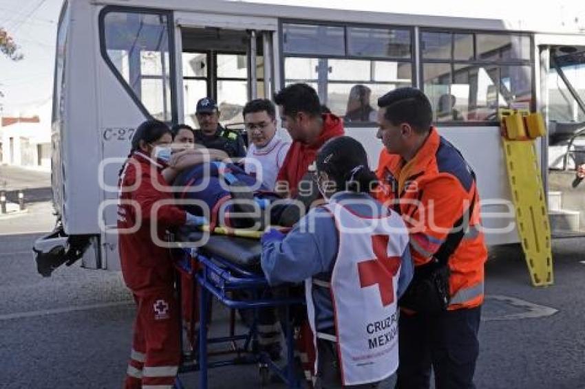 ACCIDENTE TRANSPORTE PÚBLICO