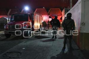 TLAXCALA . INCENDIO MERCADO