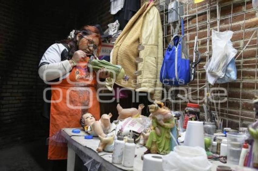 TLAXCALA . RESTAURACIÓN NACIMIENTOS