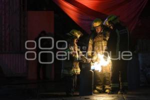 TLAXCALA . INCENDIO MERCADO