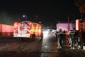 TLAXCALA . INCENDIO MERCADO