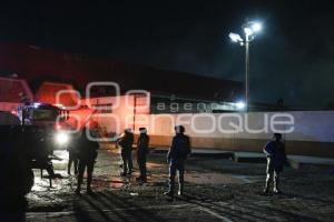 TLAXCALA . INCENDIO MERCADO