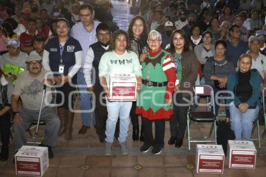 SAN ANDRÉS CHOLULA . APOYOS ALIMENTARIOS