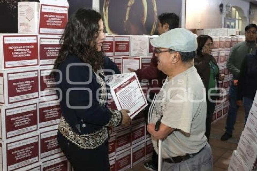 SAN ANDRÉS CHOLULA . APOYOS ALIMENTARIOS