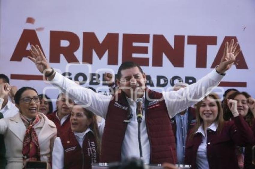 ALEJANDRO ARMENTA . PRECAMPAÑA