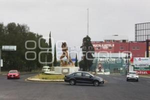 TLAXCALA . CALLES VACÍAS