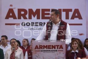 ALEJANDRO ARMENTA . PRECAMPAÑA