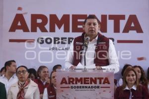 ALEJANDRO ARMENTA . PRECAMPAÑA