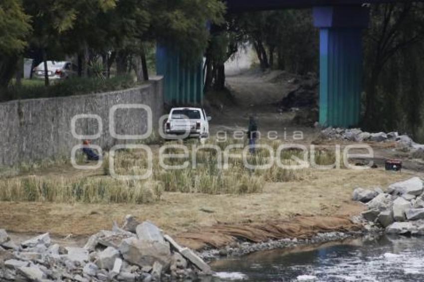 TLAXCALA . RÍO ZAHUAPAN . JARDINERAS