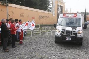 CRUZ ROJA . AYUDA HUMANITARIA