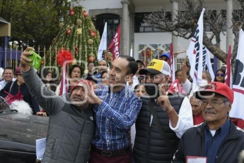 TLAXCALA . PRECAMPAÑA MORENA