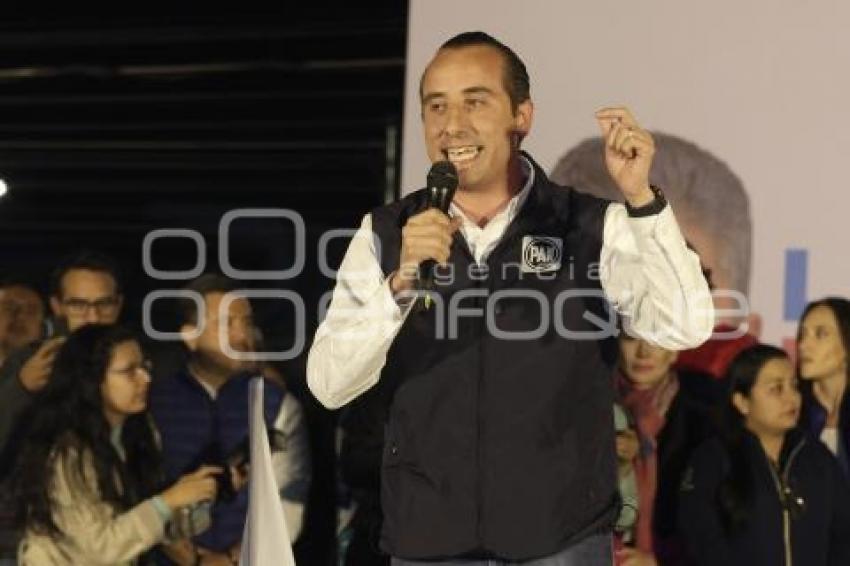 MARIO RIESTRA . CIERRE DE PRECAMPAÑA