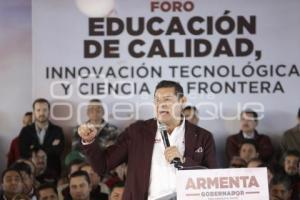 ALEJANDRO ARMENTA . FORO EDUCACIÓN DE CALIDAD