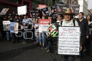 MANIFESTACIÓN TRABAJADORES CTM