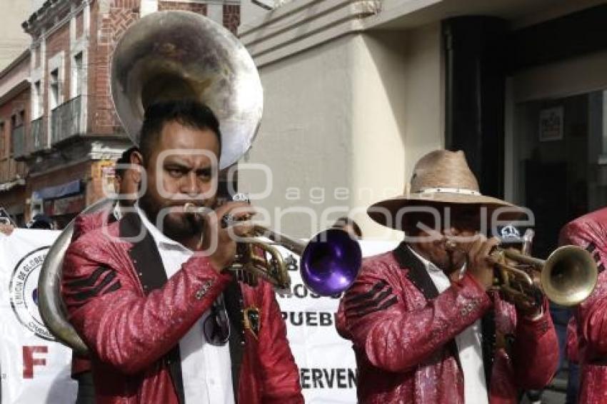 MANIFESTACIÓN TRABAJADORES CTM