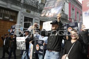 MANIFESTACIÓN TRABAJADORES CTM