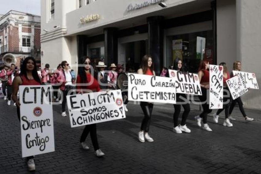 MANIFESTACIÓN TRABAJADORES CTM