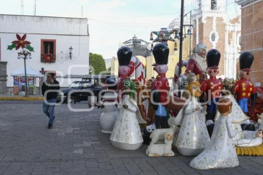 TLAXCALA . ADORNOS NAVIDEÑOS