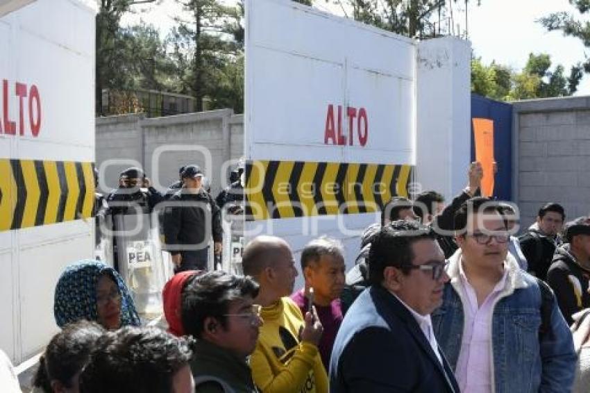 TLAXCALA . MANIFESTACIÓN SEPE - USET