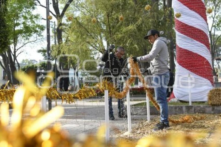 TLAXCALA . ADORNOS NAVIDEÑOS