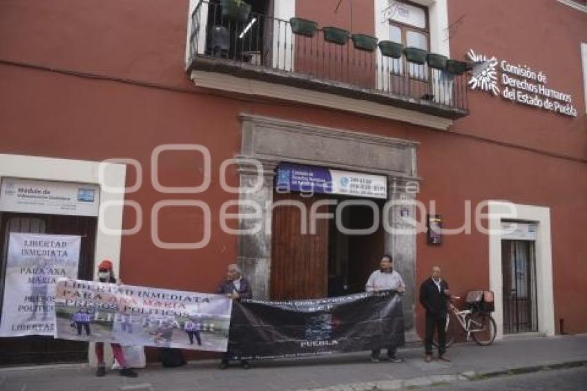 MANIFESTACIÓN . ANA MARÍA LÓPEZ