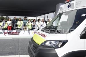 ENTREGA DE AMBULANCIAS