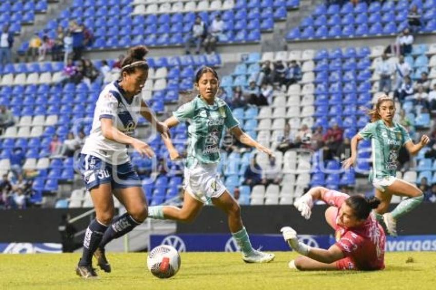 FÚTBOL FEMENIL . PUEBLA VS LEÓN