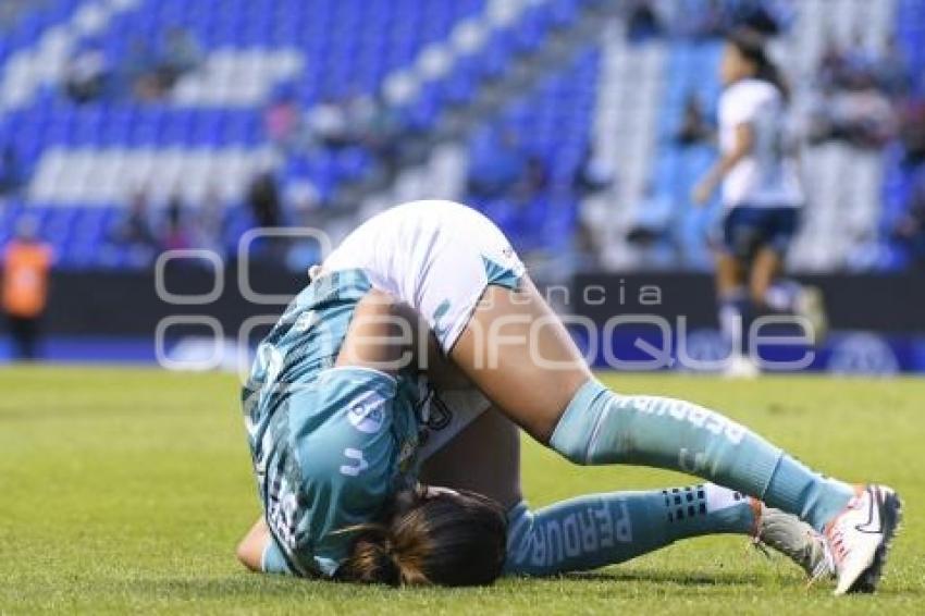 FÚTBOL FEMENIL . PUEBLA VS LEÓN