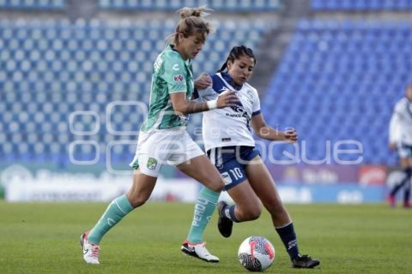 FÚTBOL FEMENIL . PUEBLA VS LEÓN