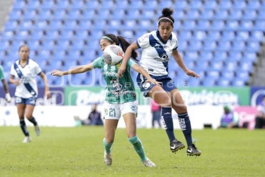 FÚTBOL FEMENIL . PUEBLA VS LEÓN