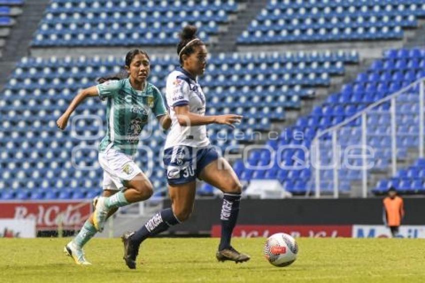 FÚTBOL FEMENIL . PUEBLA VS LEÓN