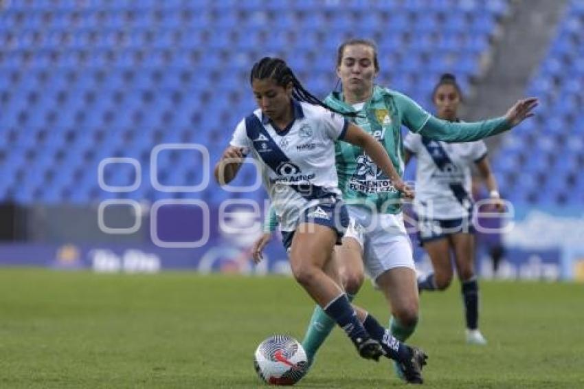 FÚTBOL FEMENIL . PUEBLA VS LEÓN