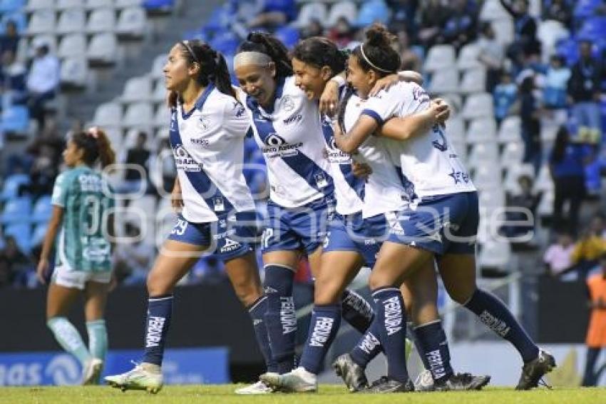 FÚTBOL FEMENIL . PUEBLA VS LEÓN