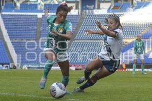 FÚTBOL FEMENIL . PUEBLA VS LEÓN