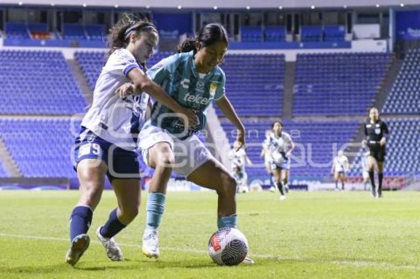 FÚTBOL FEMENIL . PUEBLA VS LEÓN