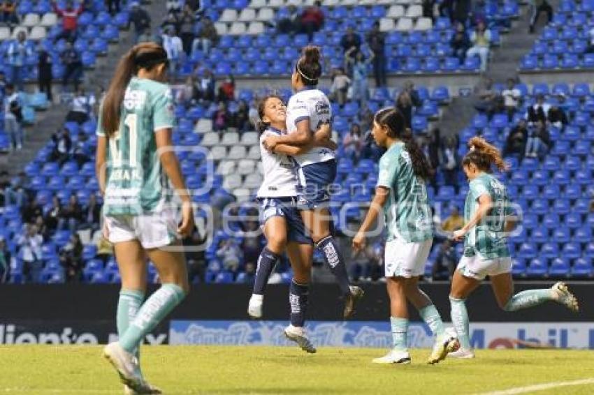 FÚTBOL FEMENIL . PUEBLA VS LEÓN