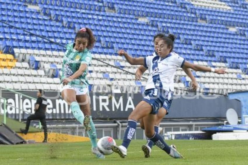 FÚTBOL FEMENIL . PUEBLA VS LEÓN