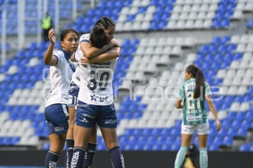 FÚTBOL FEMENIL . PUEBLA VS LEÓN