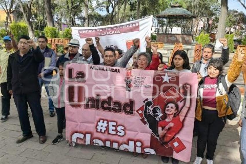 TLAXCALA . MANIFESTACIÓN MORENA