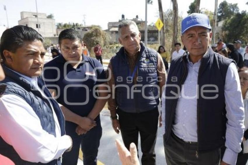 SAN ANDRÉS CHOLULA . INAUGURACIÓN DE OBRA