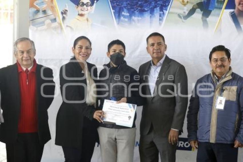 SAN ANDRÉS CHOLULA . CEREMONIA CÍVICA