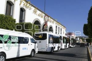 TLAXCALA . AUTOBUSES ELÉCTRICOS