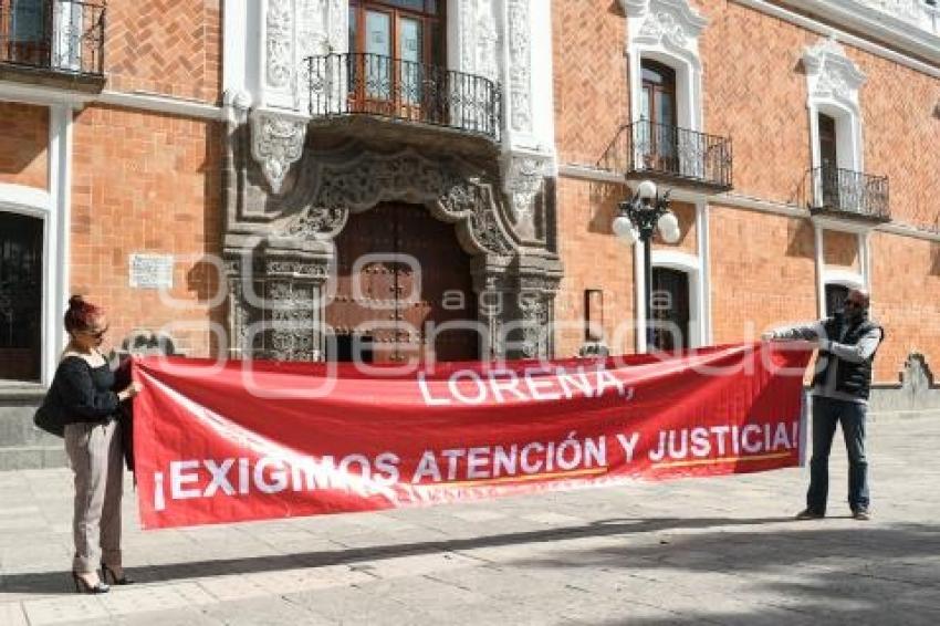 TLAXCALA . MANIFESTACIÓN CAMPESINOS