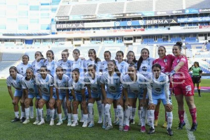 FÚTBOL FEMENIL . PUEBLA VS QUERÉTARO