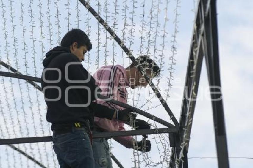 TLAXCALA . ADORNOS NAVIDEÑOS